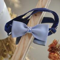 Bleu ciel liberty pois