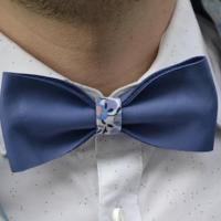 Bleuet, fleuri pois