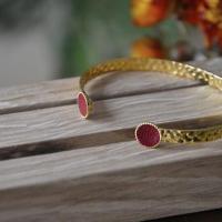 Bracelet ladies bordeau