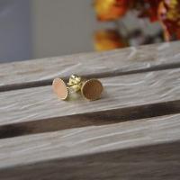 Clou d oreille caramel