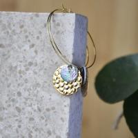 Boucle d'oreille ladies Holographique