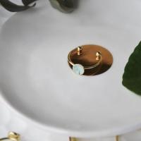 Bague bleu clair
