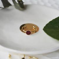 Bague bordeau