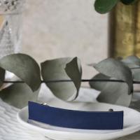 Barrette Vintages Bleu Nuit