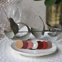 Barrette Toutes rondes Rouge