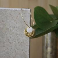 Boucle d'oreille Ladies, Blanche