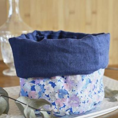 Trousse Vieux rose, ouverte