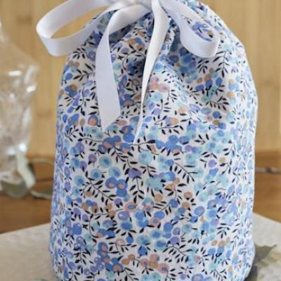 Trousse Fleuri pois