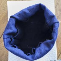 trousse intérieur, bleu