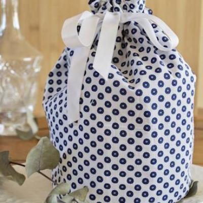 Trousse Fleuri marine
