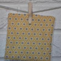 Coton Lavable, étoile jaune zoom