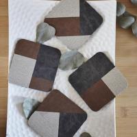 set 4 Rationnels Marron 2
