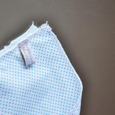 Furoshiki Virginie - Pois bleu