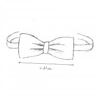 Noeud papillon croquis