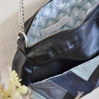 Sac blanche bleu inte rieur