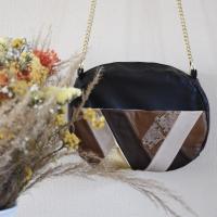 Sac blanche marron